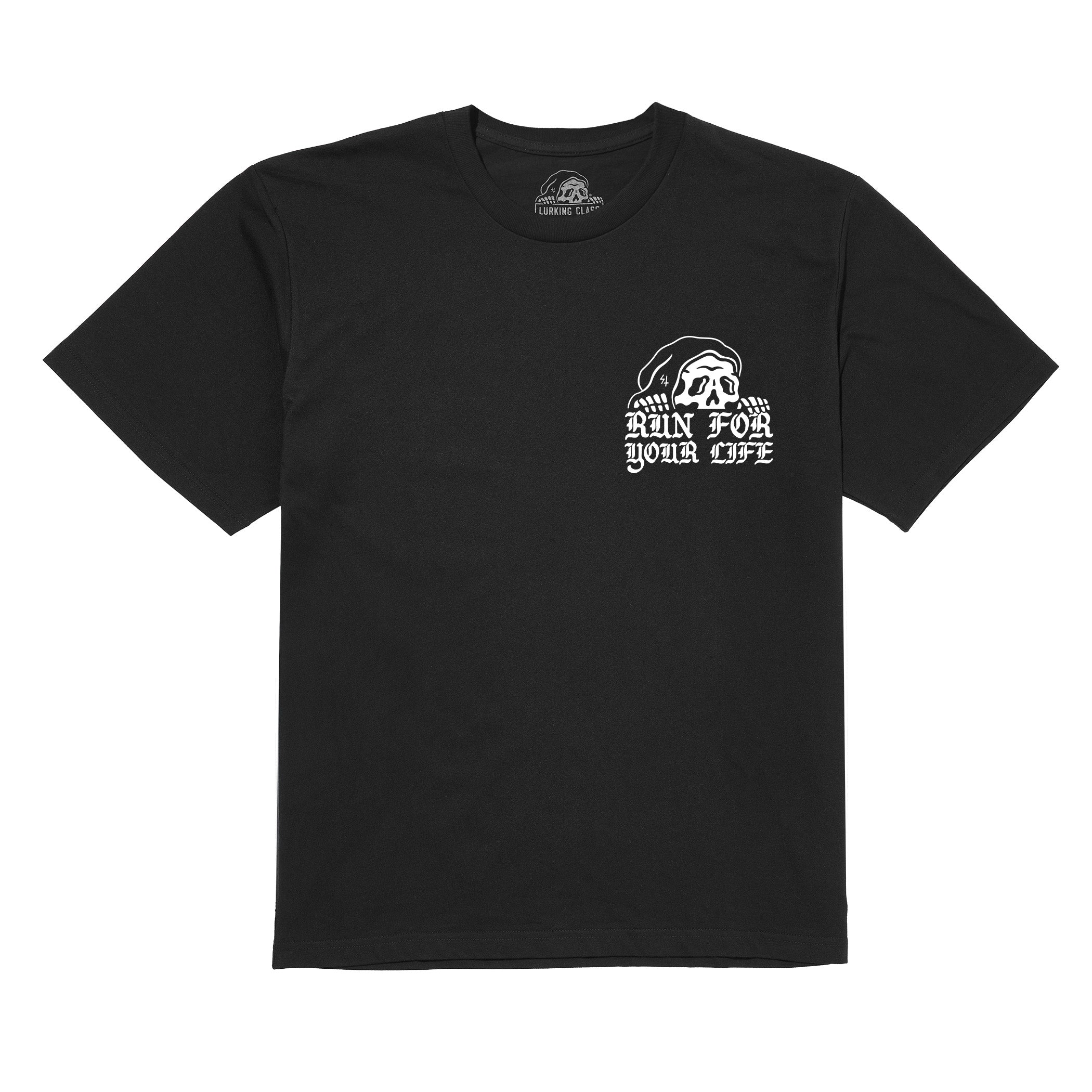 Run For Your Life Tee - Black – Lurking Class