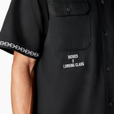 Dickies x Lurking Class Demons Button Up Work Shirt - Black