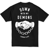 Down With My Demons Tee Black Lurking Class