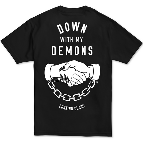 Sketchy tank down with my 2024 demons hoodie