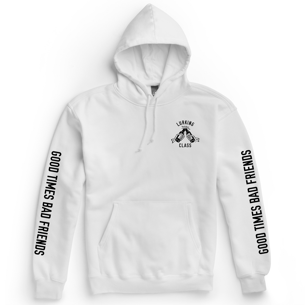 Friends 2025 white hoodie