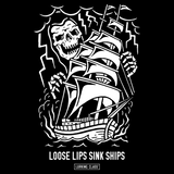 Lips Tee - Black