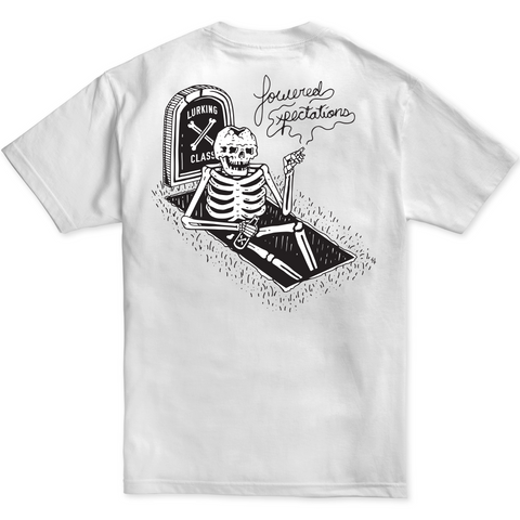 Lowered Expectations Tee - White