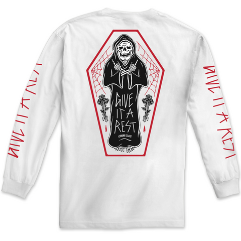 Give It A Rest Long Sleeve - White