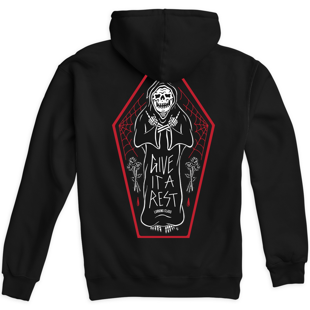 Give It A Rest Hoodie - Black