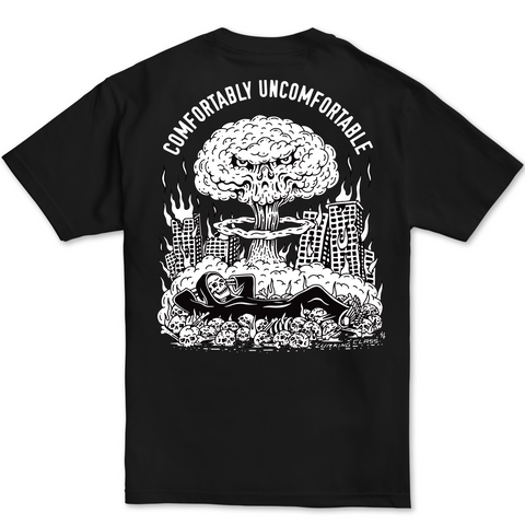 Comfortably Uncomfortable Tee - Black