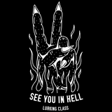 See You In Hell Hoodie - Black