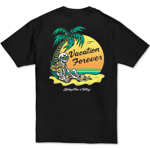 Vacation Forever Tee - Black