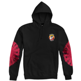 Wish You Were Here Hoodie - Black/Tie Dye