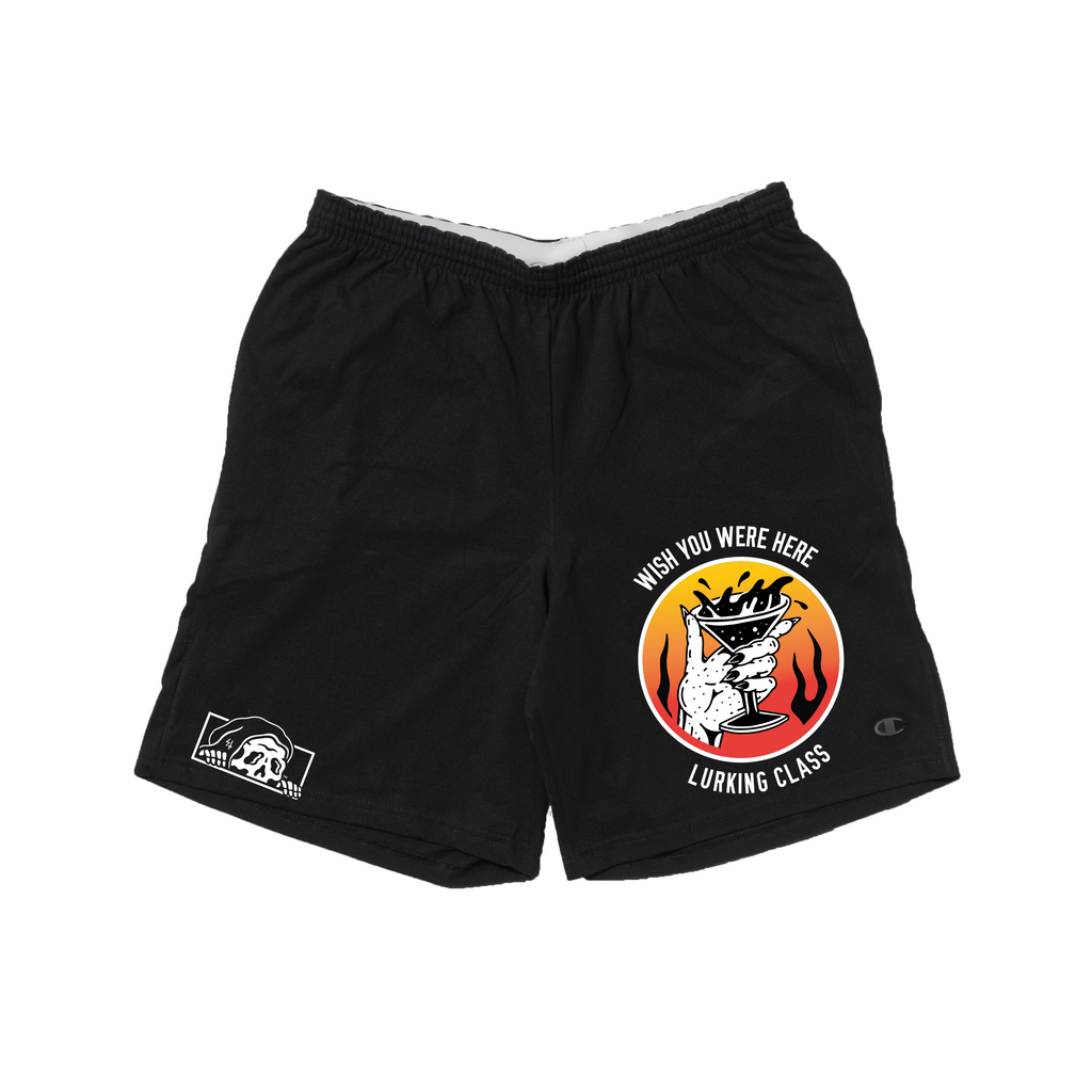 Wish You Were Here Softcore Shorts - Black