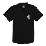 Certain Woven Button Up Work Shirt - Black