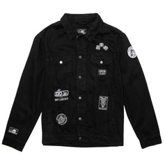 Vicious Denim Jacket Black Lurking Class