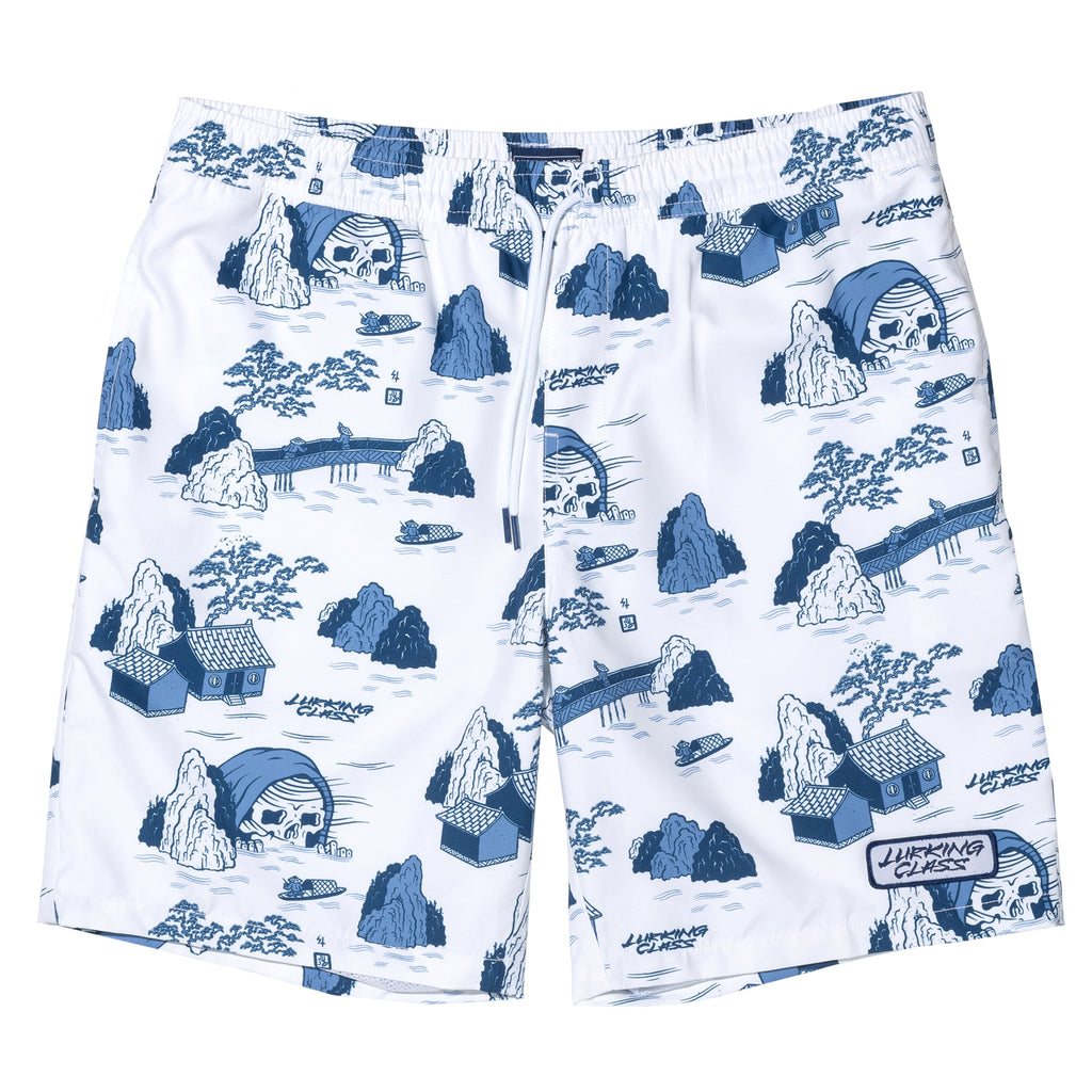 Mr. Tucks Chapter 2 Jacuzzi Shorts - White