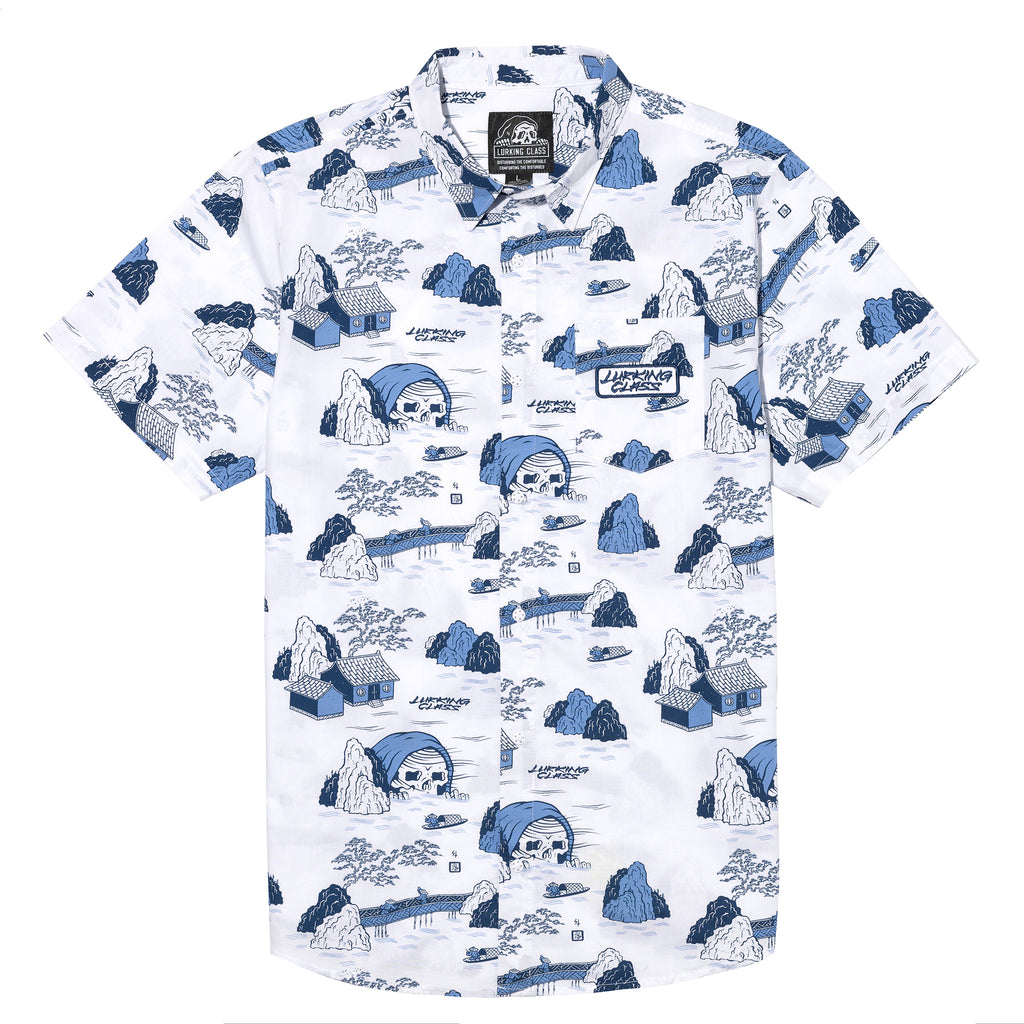 Mr Tucks Chapter 2 Woven Button Up Shirt - White