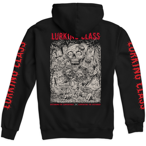 Global Infestation x Matt Stikker Collab Hoodie - Black