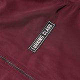 LC Team Women's Hooded Bomber Jacket - Burgundy