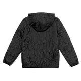 LC Coffins Women's Hooded Quilted Jacket - Black