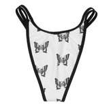 Mariposa Women's Swim High Leg Bottoms - White