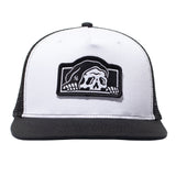 Lurker Trucker Hat - Black/White