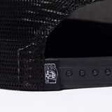 Lurker Trucker Hat - Black/White