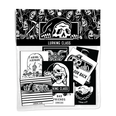 Lurking Class Icons Sticker Pack